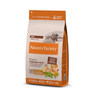 Nature´s Variety Adult Mini Pollo Campero No Grain 1.5KG