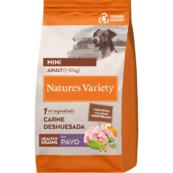 Nature´s Variety Adult Mini Pavo Healthy Grains 1.5KG
