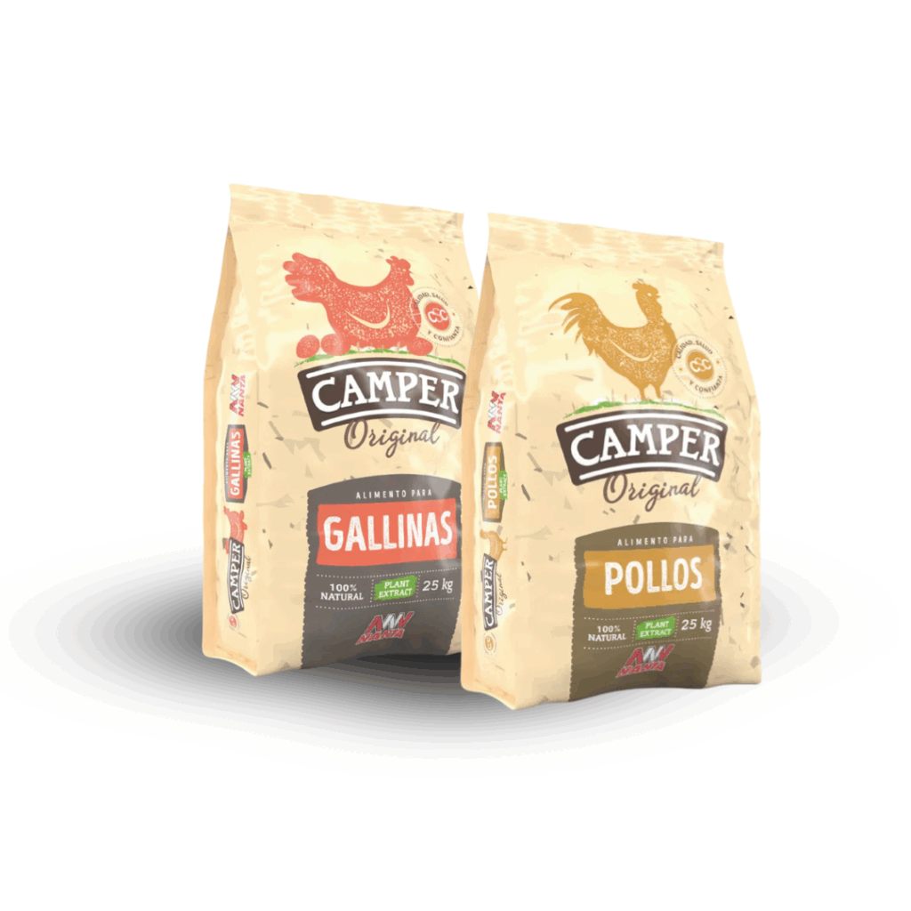 Camperbreed & Camperrecría. Nutrición para aves reproductoras y de raza.