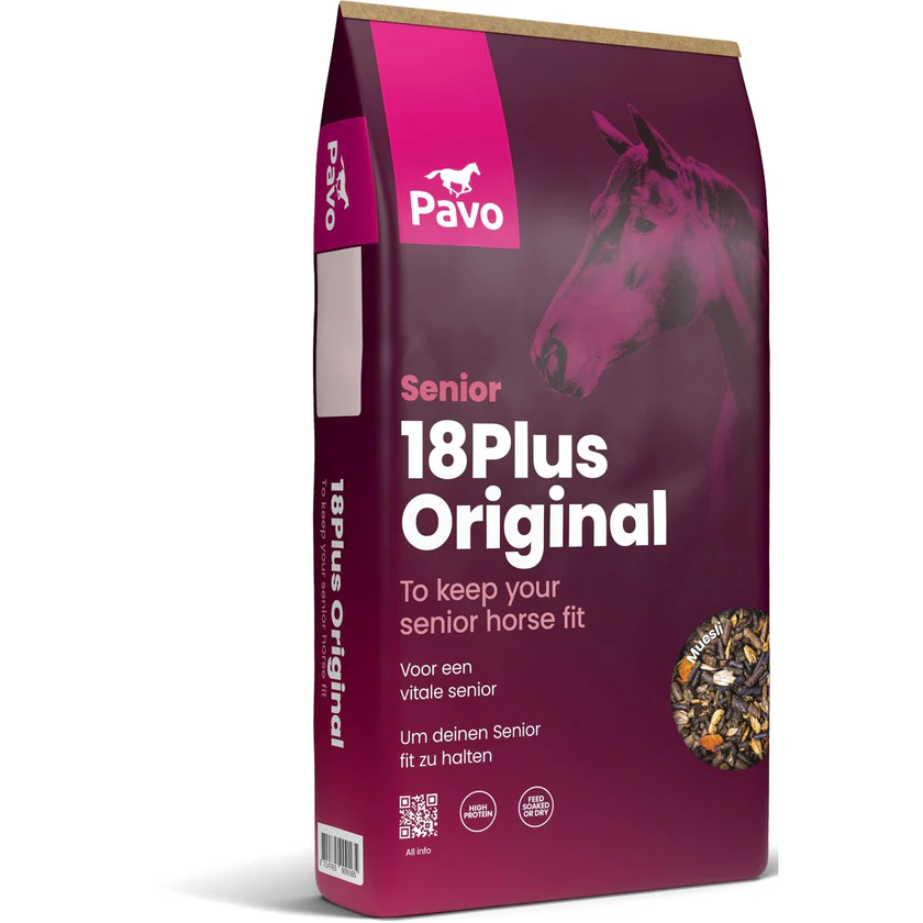 PAVO 18 PLUS 15KG | Muesli para Caballos Senior