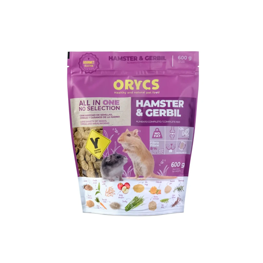 ORYCS Pienso Completo Hamsters y Jerbos