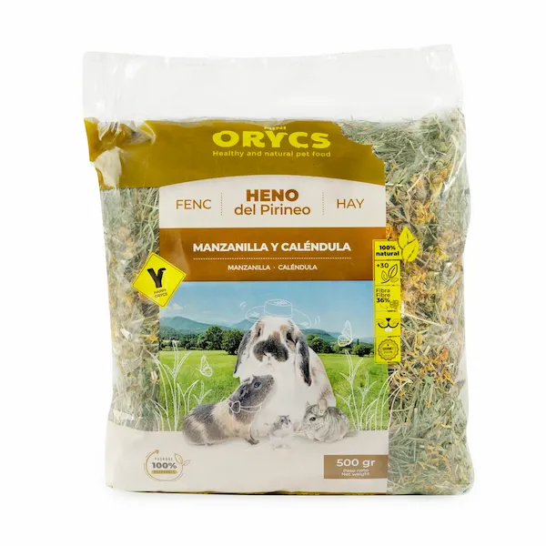 ORYCS Heno Manzanilla y Caléndula 500GR