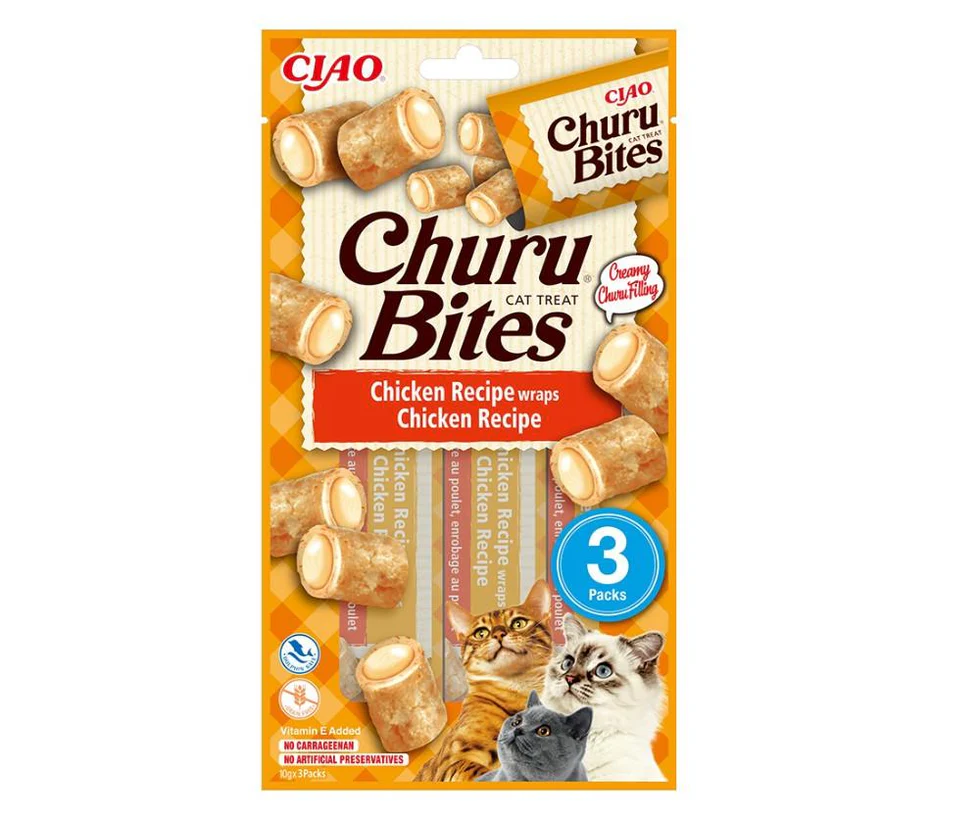 CHURU BITES Pollo 3x10GR