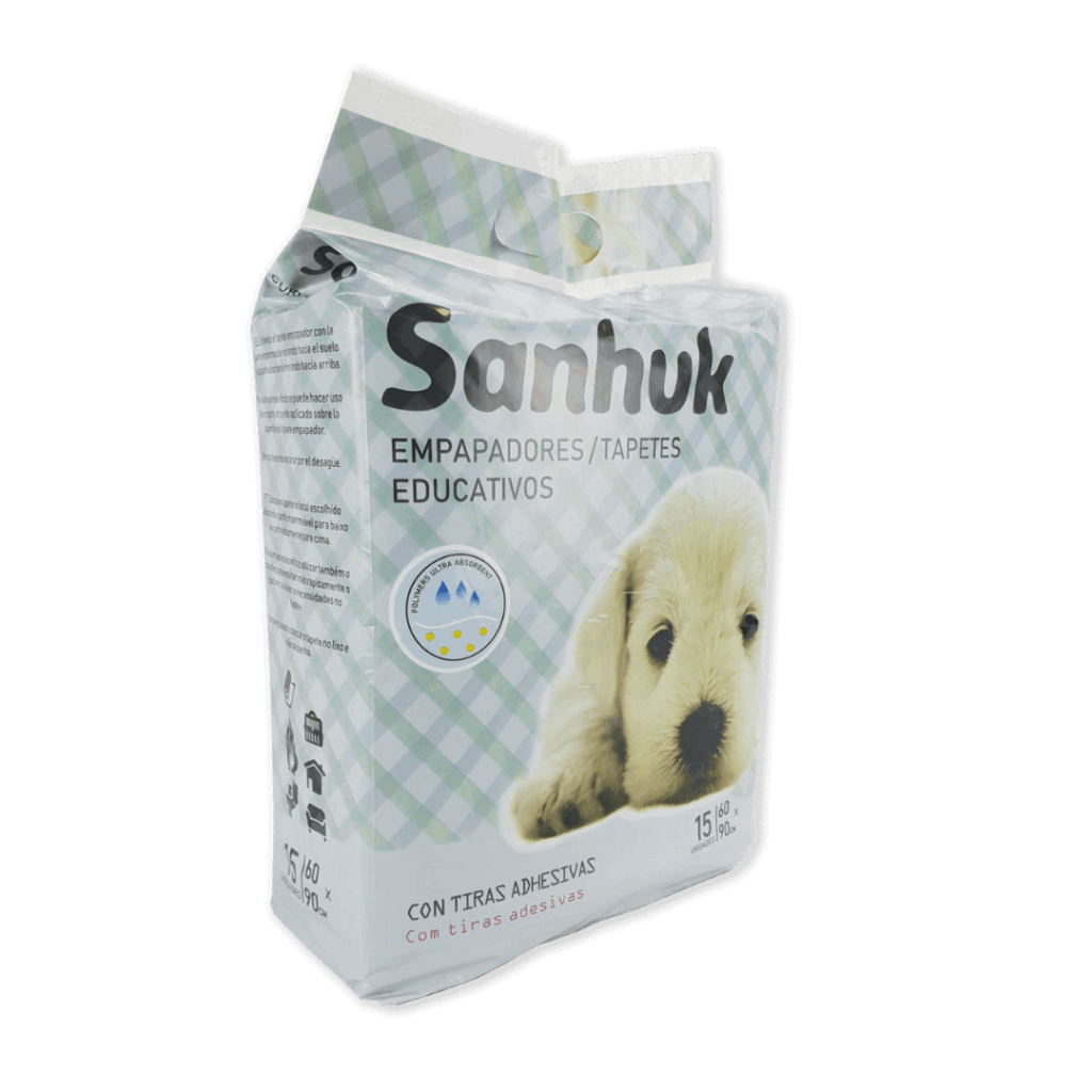 Empapadores Super Absorbentes Sanhuk 60x60cm 15uds