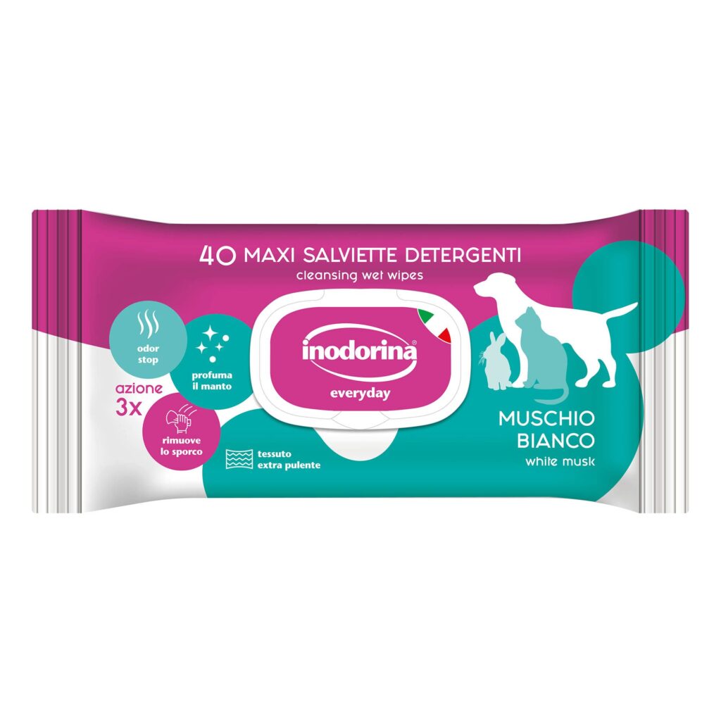 Toallitas Higiénicas Inodorina Everyday White Musk 40uds