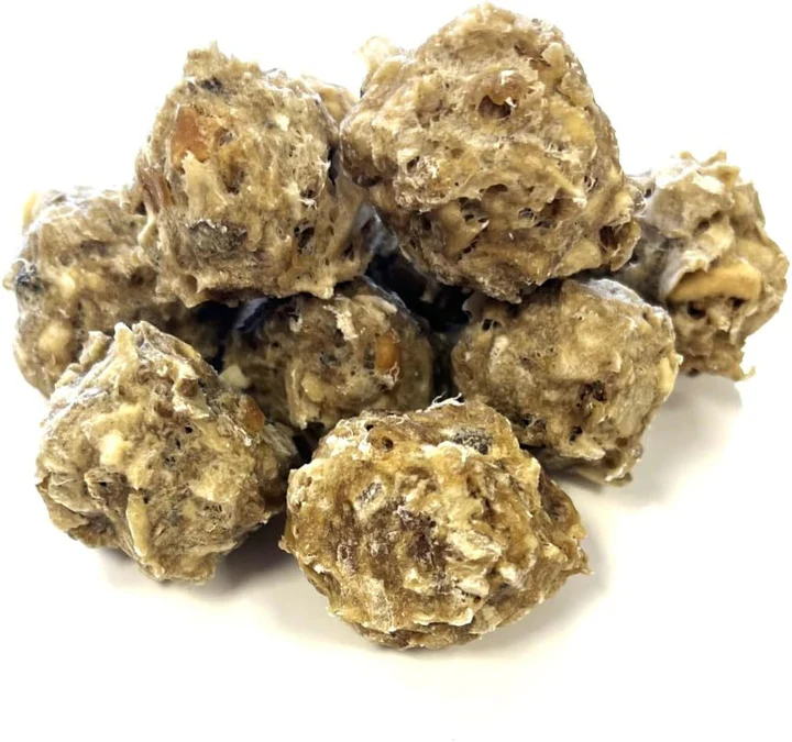 Bolas naturales de vacuno y pulmón