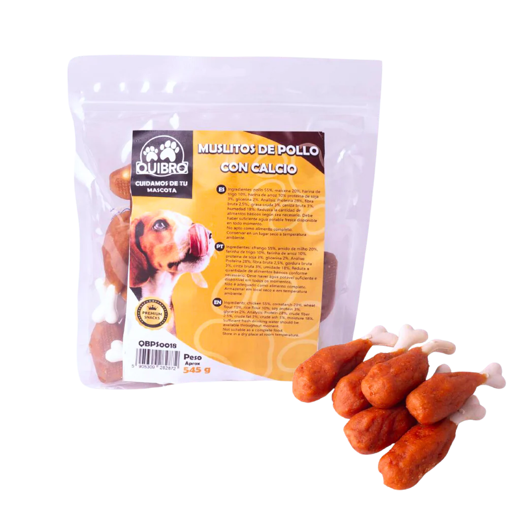 Quibro Muslitos de pollo y calcio