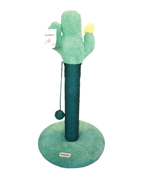 RASCADOR MINI CACTUS CON JUGUETE