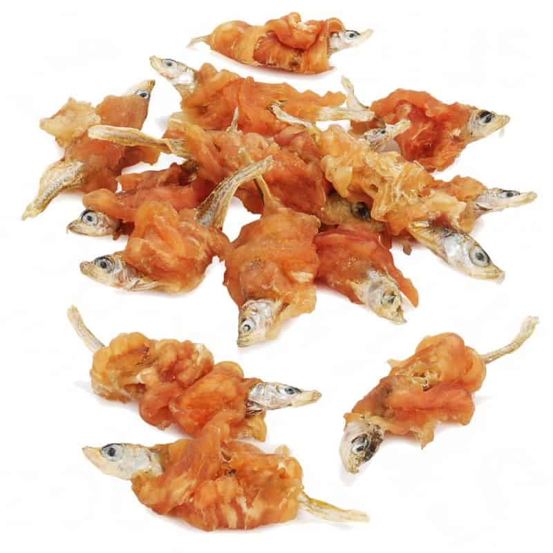 Quibro Tiras de pescado con pollo