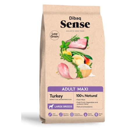 DIBAQ sense adult maxi low grain pavo