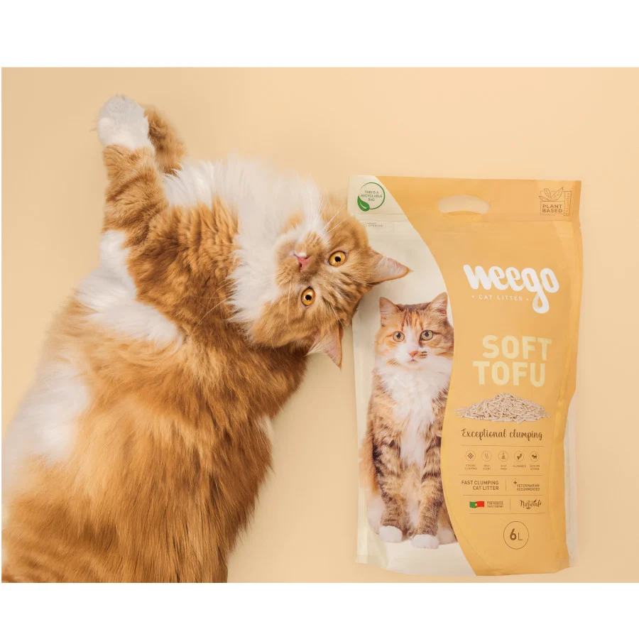 WEEGO Soft tofu cat litter (6L)