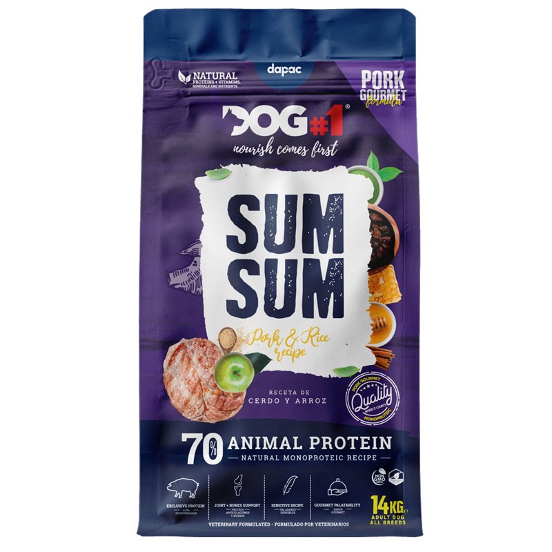 Dog#1 Sum Sum Pork & Rice - 14 KG