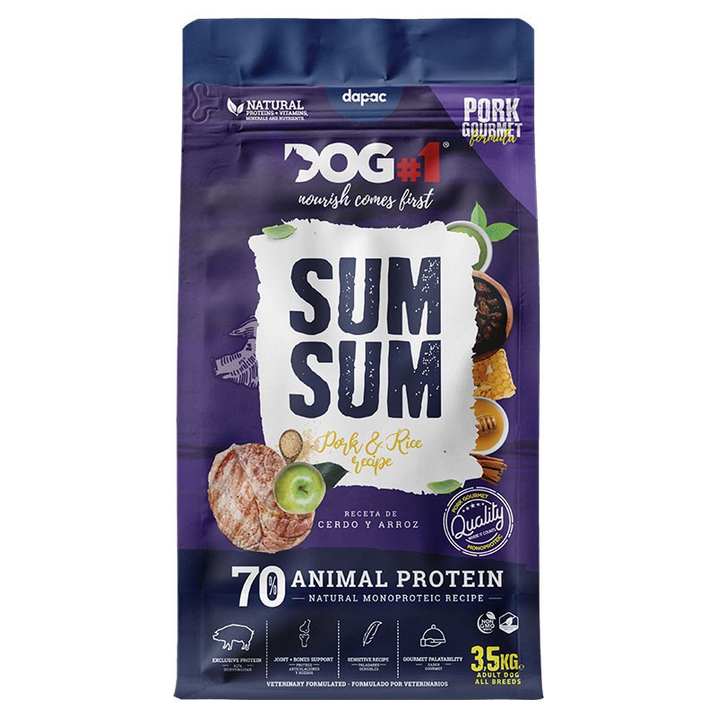 Dog#1 Sum Sum Pork & Rice - 3,5 KG