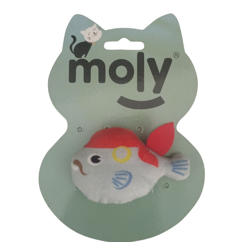 JUGUETE DE PESCADO DE PELUCHE | PEQUEÑO PELUCHE DE PESCADO PARA GATOS