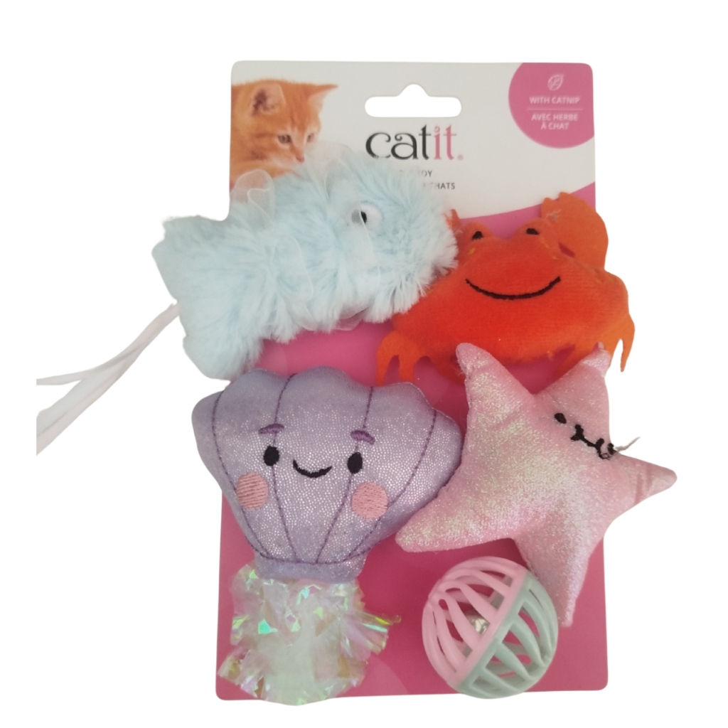 CATIT MIX DE JUGUETES | PACK DE VARIOS JUGUETES PARA GATO