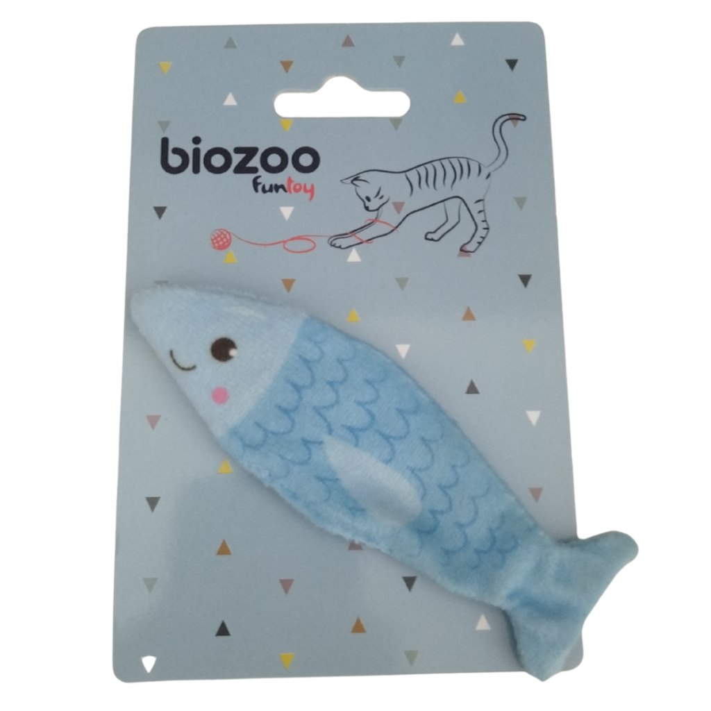 JUGUETE DE PEZ CON SONIDO PARA GATO