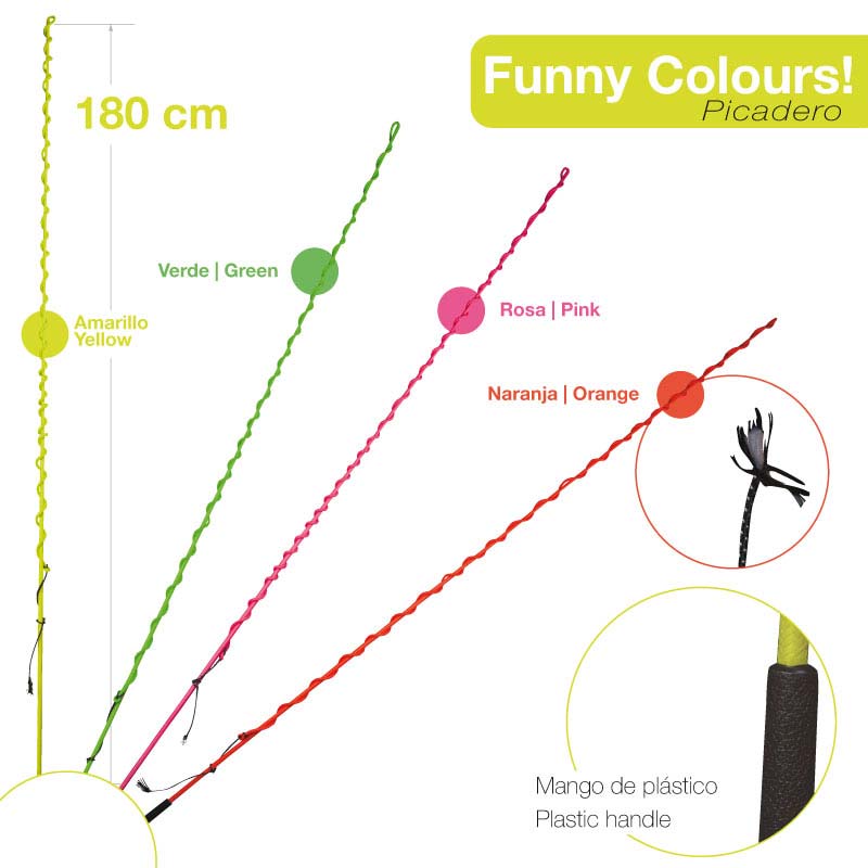 FUSTA PICADERO 180cm (Dressage Whip)