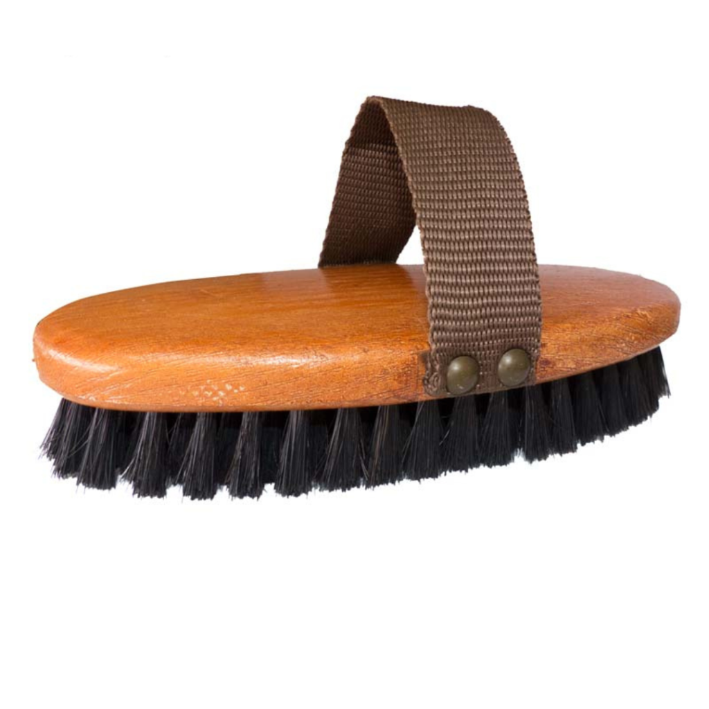 BRUZA ESPANSO NYLON – Cepillo ovalado para caballos