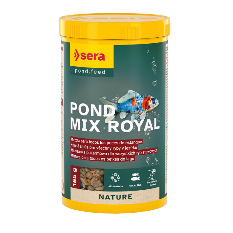 SERA POND MIX-ROYAL | ALIMENTO VARIADO PARA PECES DE ESTANQUE