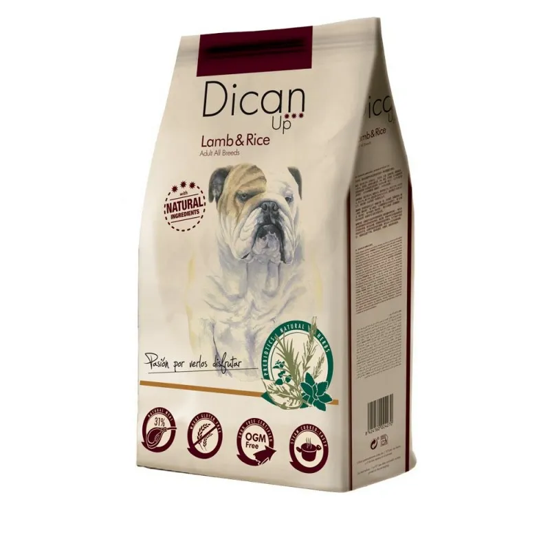 DICAN UP LAMB & RICE | PIENSO DE CORDERO PARA PERROS ADULTOS