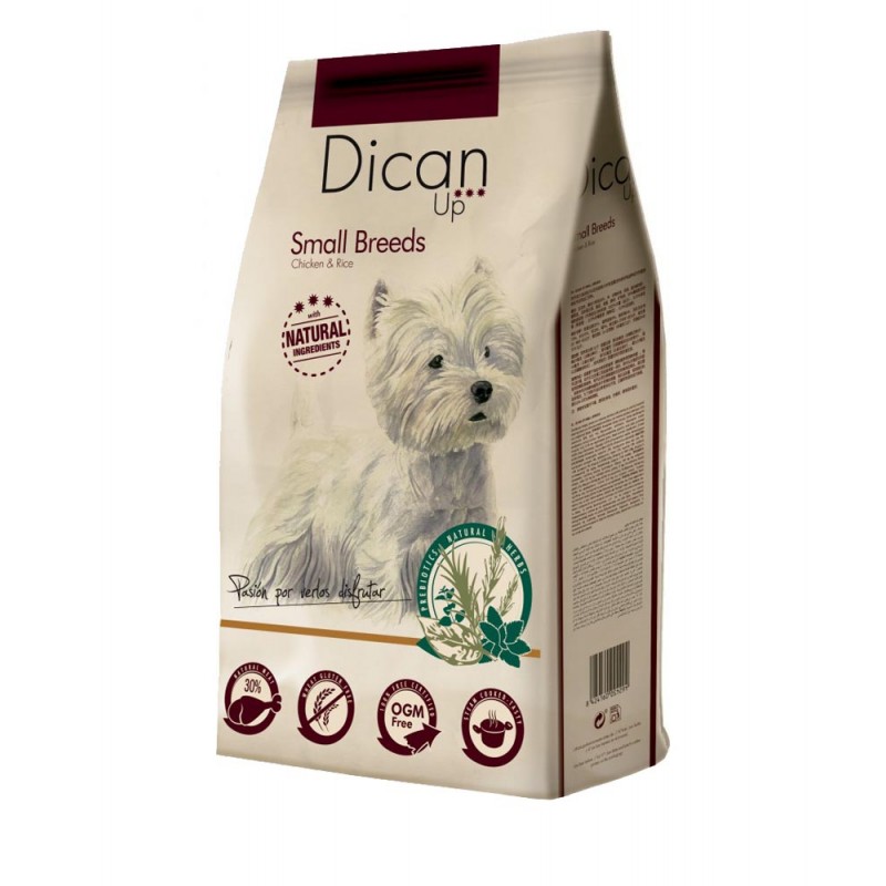 DICAN UP SMALL BREEDS | PIENSO DE POLLO PARA PERROS DE RAZA PEQUEÑA