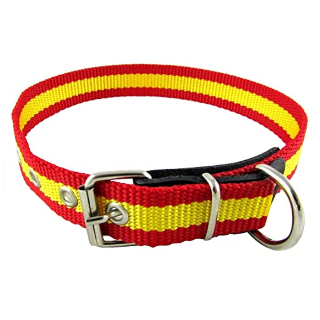 COLLAR BANDERA DE ESPAÑA 25CM