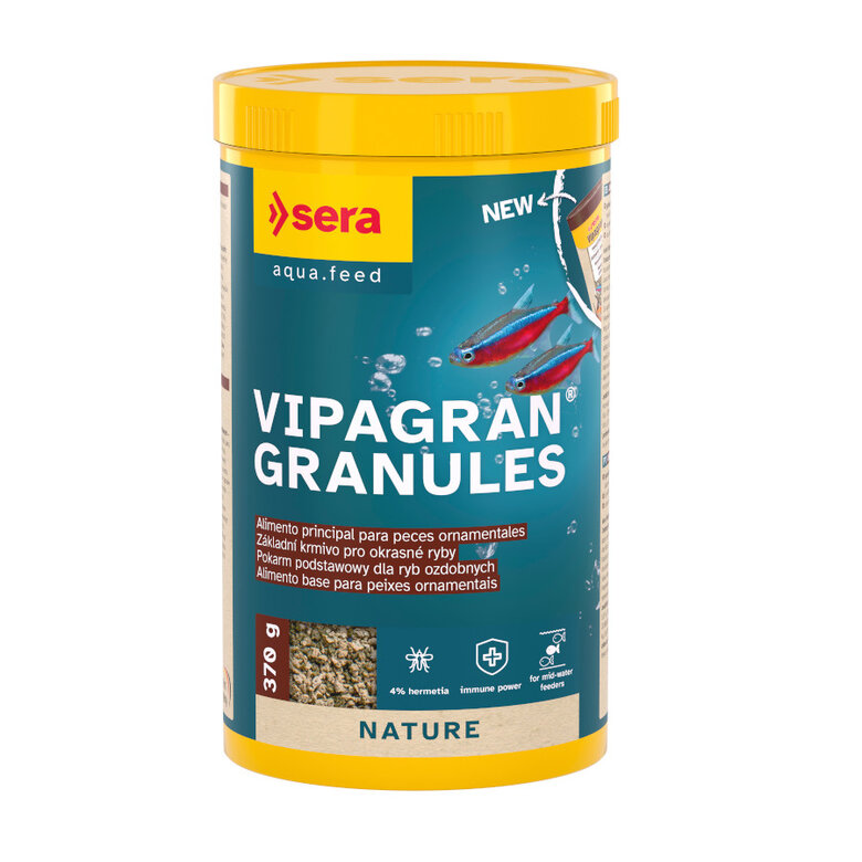SERA VIPAGRAN GRANULES | ALIMENTO PRINCIPAL PARA PECES ORNAMENTALES