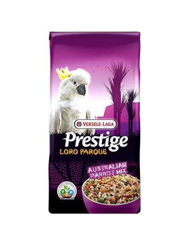 VERSELE-LAGA PRESTIGE LORO PARQUE | ALIMENTO PREMIUM PARA AVES AUSTRALIANAS (loros, ninfas...)