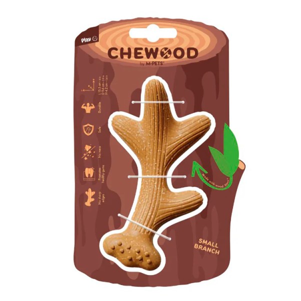 Juguete Rama Chewood para Perros Talla S - Nylon y Madera de Pino
