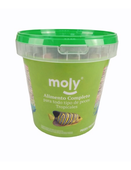 MOLY TROPICAL FISH | ALIMENTO COMPLETO PARA TODO TIPO DE PECES TROPICALES