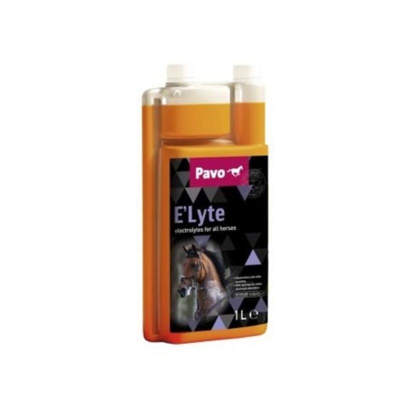 PAVO E'LYTE | ELECTROLITOS PARA TODOS LOS CABALLOS (1L)