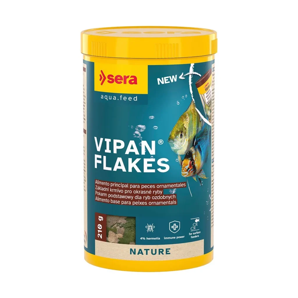 SERA VIPAN FLAKES | ALIMENTO PRINCIPAL PARA PECES ORNAMENTALES