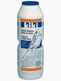 KIKI ARENA BLANCA EXTRA AL ANÍS | LECHO HIGIENICO PARA AVES