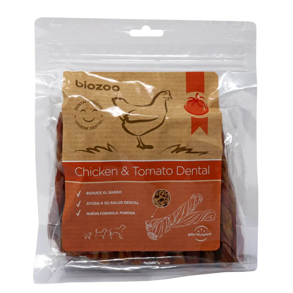 BIOZOO DENTAL DE POLLO&TOMATE 500GR