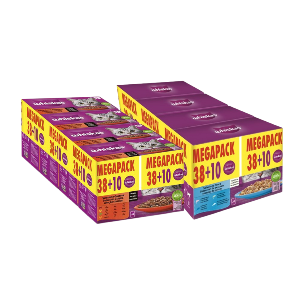 Whiskas | Selección Clásicos Sobre en Salsa para gatos