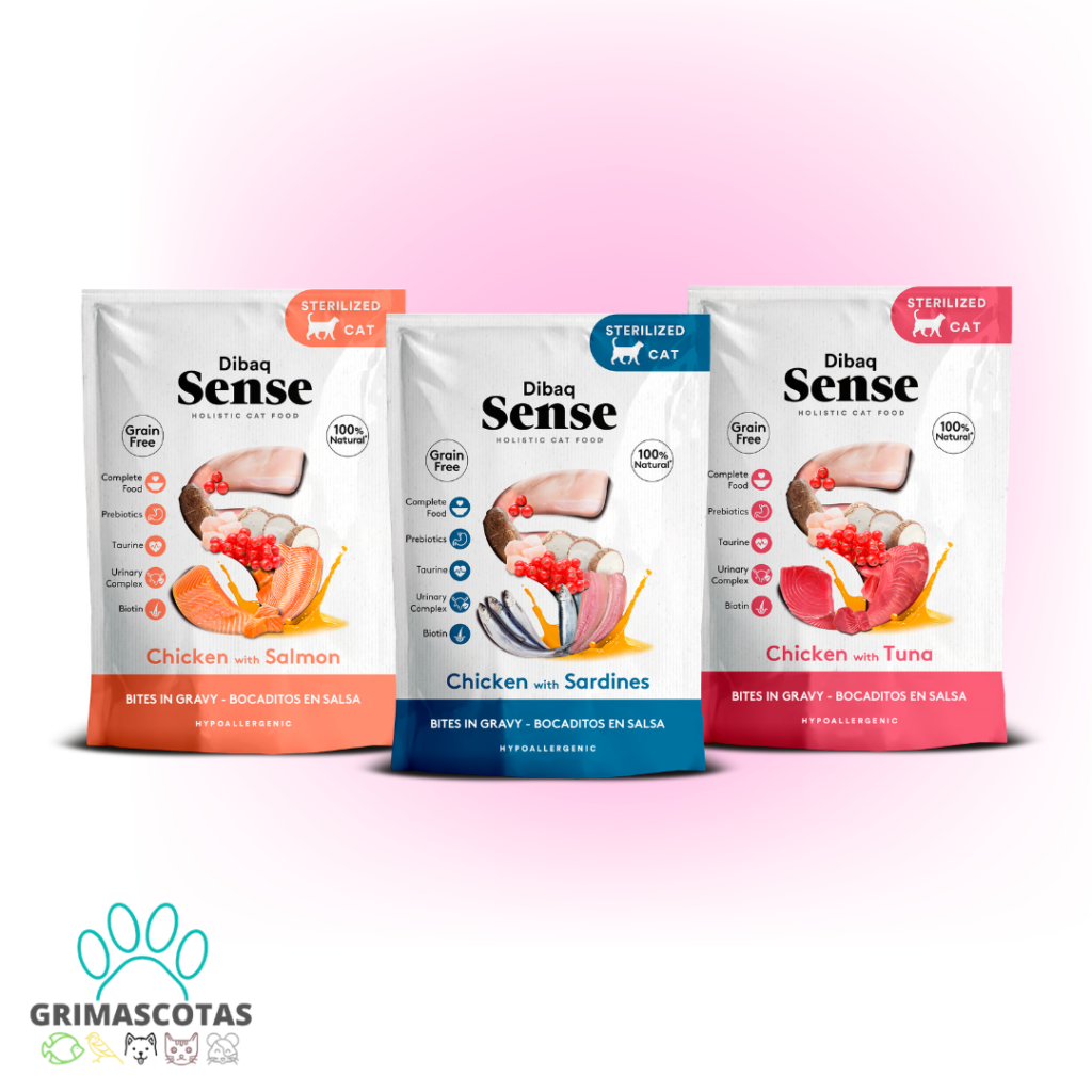 DIBAQ SENSE | BOCADITOS EN SALSA PARA GATOS