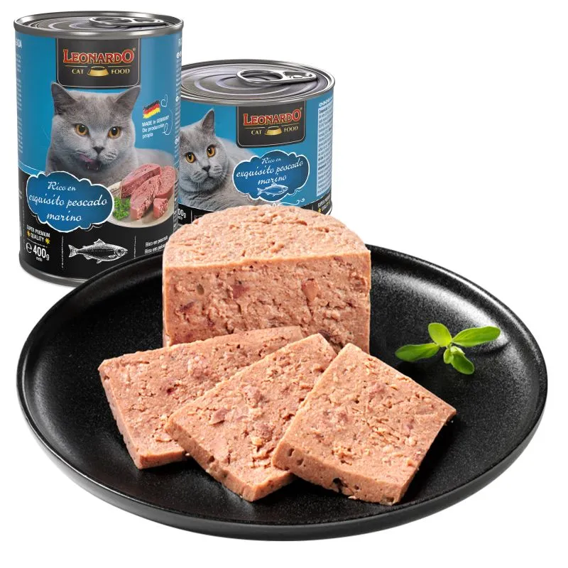 Comida Humeda Pescado para Gatos | Leonardo