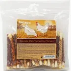 Stick de Cuero Trenzado con Pollo para Perros Biozoo 500gr