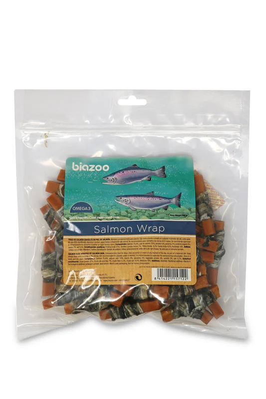 Wrap de Salmón para Perros Biozoo 500gr