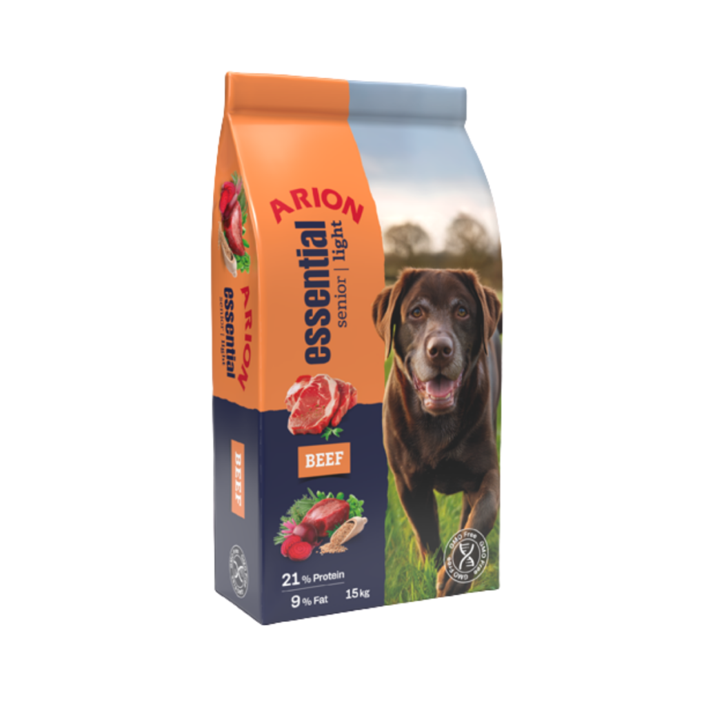 Arion Essential Senior Light | Pienso para Perros Mayores con Ternera