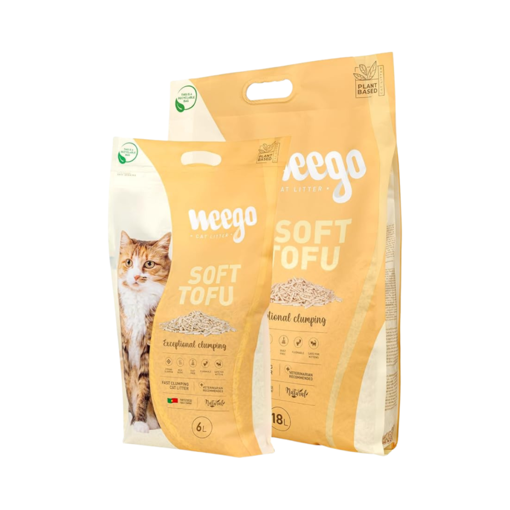 Weego Soft Tofu Arena Vegetal para Gatos