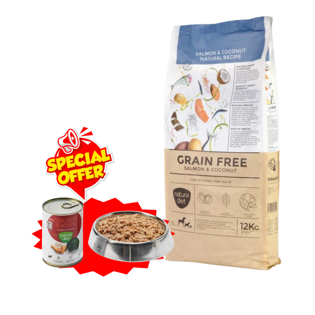 NATURA DIET | DOG GF SALMON & COCO 12KG