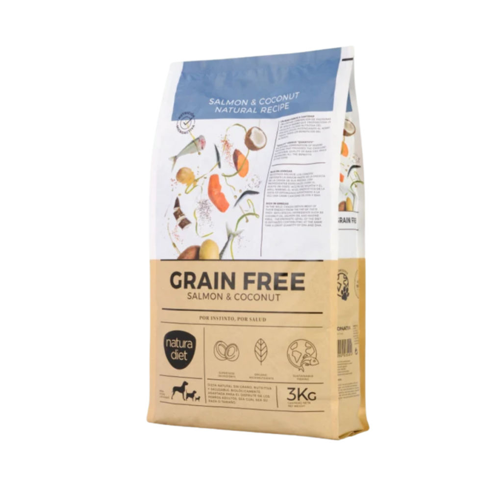 NATURA DIET | DOG GF SALMON&COCO 3KG