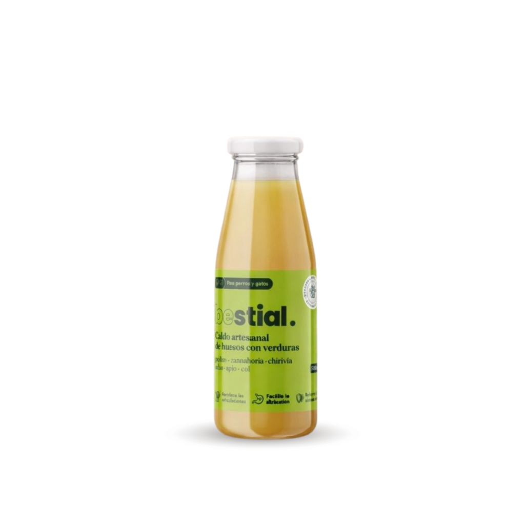 BESTIAL CALDO DE HUESOS Y VERDURAS 250ML