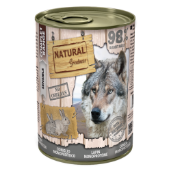 NATURAL GREATNESS | CONEJO MONOPROTEICO 400GR