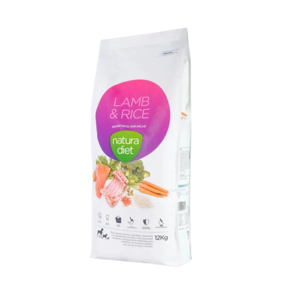 NATURA DIET | DOG LAMB & RICE 12KG
