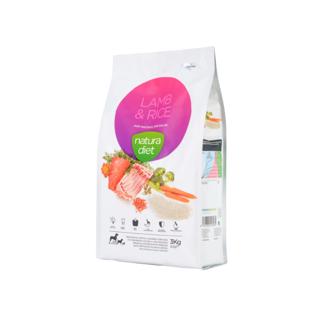 NATURA DIET | DOG LAMB & RICE 3KG