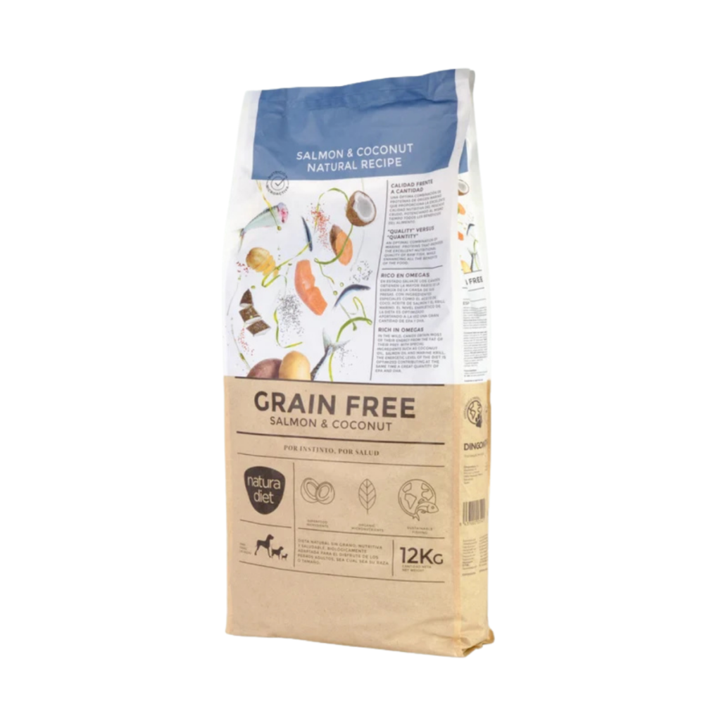 NATURA DIET | DOG GF SALMON & COCO 12KG